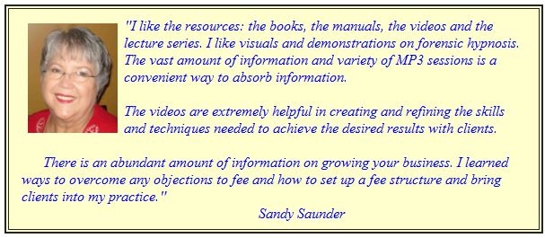 testimonial hypnsoisicertification sandy